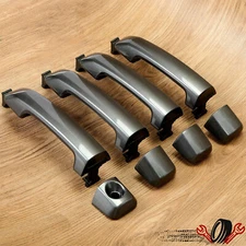 1 Set of Gray 1G3 Painted Door Handle For Toyota Tundra Sequoia 2011-2019
