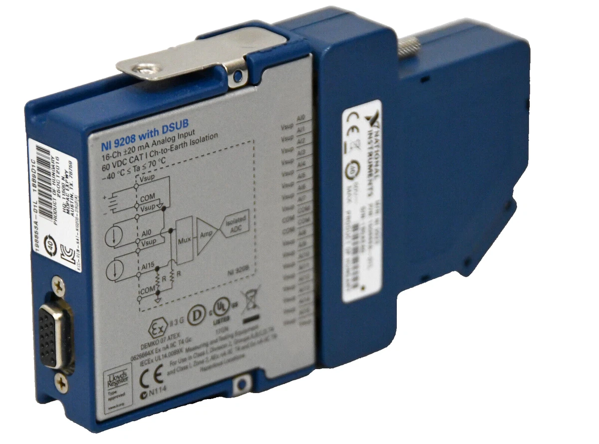NI 9208 National Instruments Artisan Price, Specs, 51 OFF