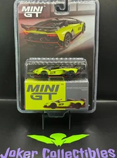 Mini GT #887 Lamborghini Aventador SVJ 63 Roadster Verde Shock