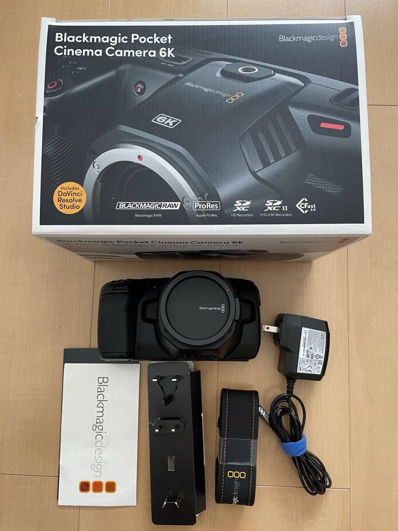 Blackmagic Design Pocket Cinema Camera 6K BMPCC6K Davinci Resolve