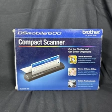 Brother DSmobile 600 Pass-Through Compact Scanner - New Open Box