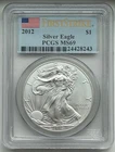 2012 Silver Eagle First Strike - PCGS MS69