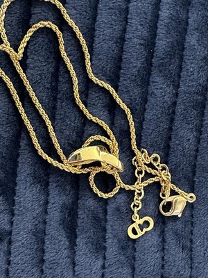 Christian Dior Vintage Rhinestones Ribbon Motif Necklace | eBay Christian Dior Vintage Rhinestones Ribbon Motif Necklace | eBay