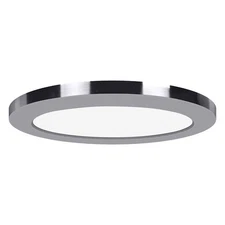 Access Lighting Modplus Round LED 9" Flush, Chrome/Acrylic - 20831LEDD-CH-ACR