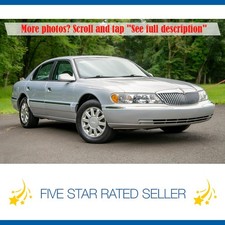 2002 Lincoln Continental Only 54K mi Leather Serviced CARFAX WE SHIP!