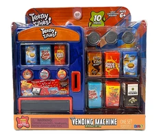 Teeny Tinies Teeny Vending Machine Beverage Edition Mini Snack 10 Pc Playset NEW