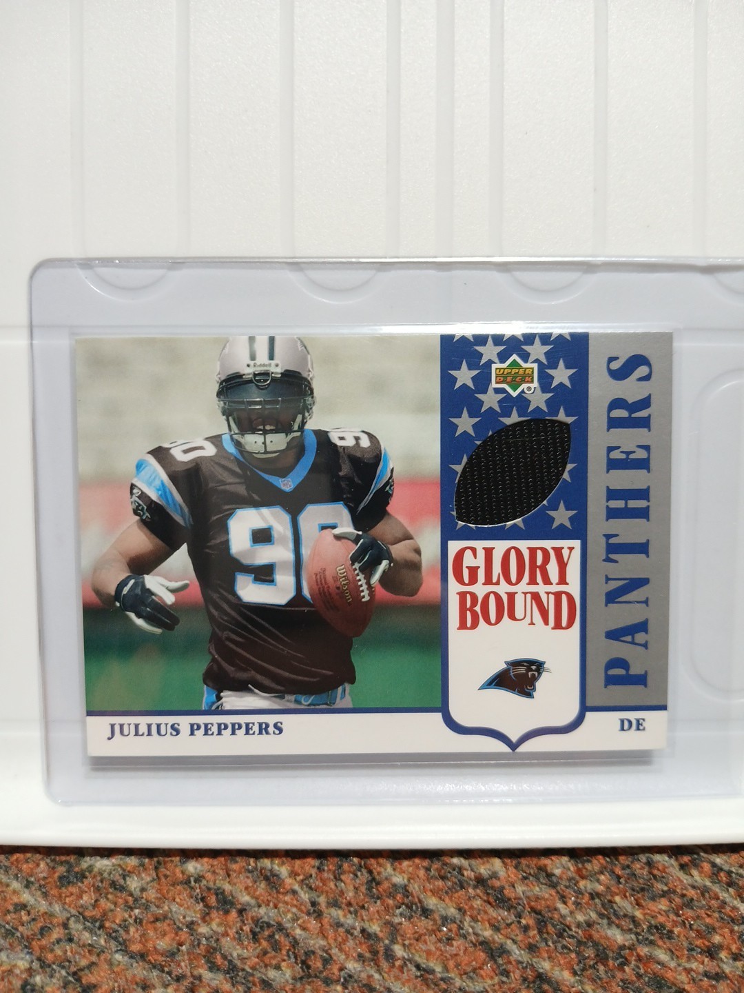 Julius Peppers UD Authentics Glory Bound Jersey #GBJJP Glory Bound Jersey