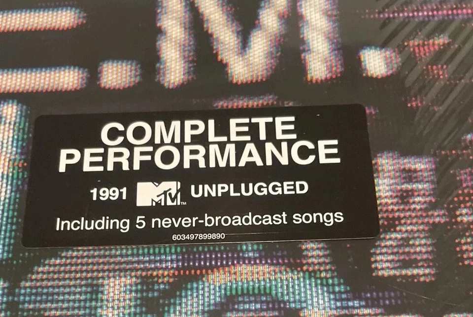 R.E.M REM MTV Unplugged 1991 Complete Performance 2014 EU 2LP Vinyl Records - Image 2 of 3