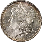 1881-S Morgan Silver Dollar PCGS MS66 - Toning