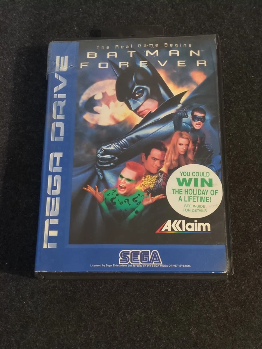 Batman Forever Sur SEGA Mega Drive - Jeu Complet - Très Bon état - Éditeur SEGA