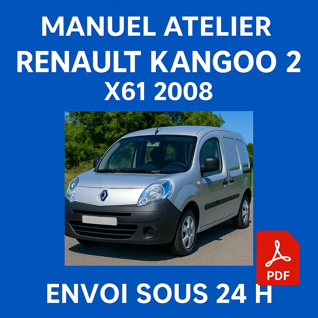 Carnet D'entretien Et De Garantie Pour Renault Kangoo 1 Phase 1 D'occasion