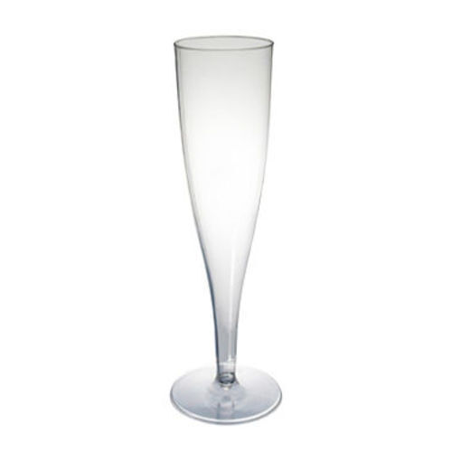 Flauta de plástico de champán desechable de una sola pieza TOTALMENTE RECICLABLE - 160 ml (6 oz) - Imagen 8 de 12