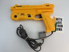 Nuby Pro Line The Heater Light Gun Sony Playstation 1 ps1 Tested Working Yellow