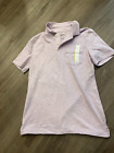 Goodfellow & Co Mens Ss Polo Shirt w/Pocket Crystal Violet Size S (Return-Other)