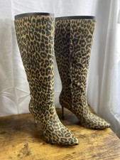Nine West Fivewrap2 Dress Leopard print High Shaft Boot