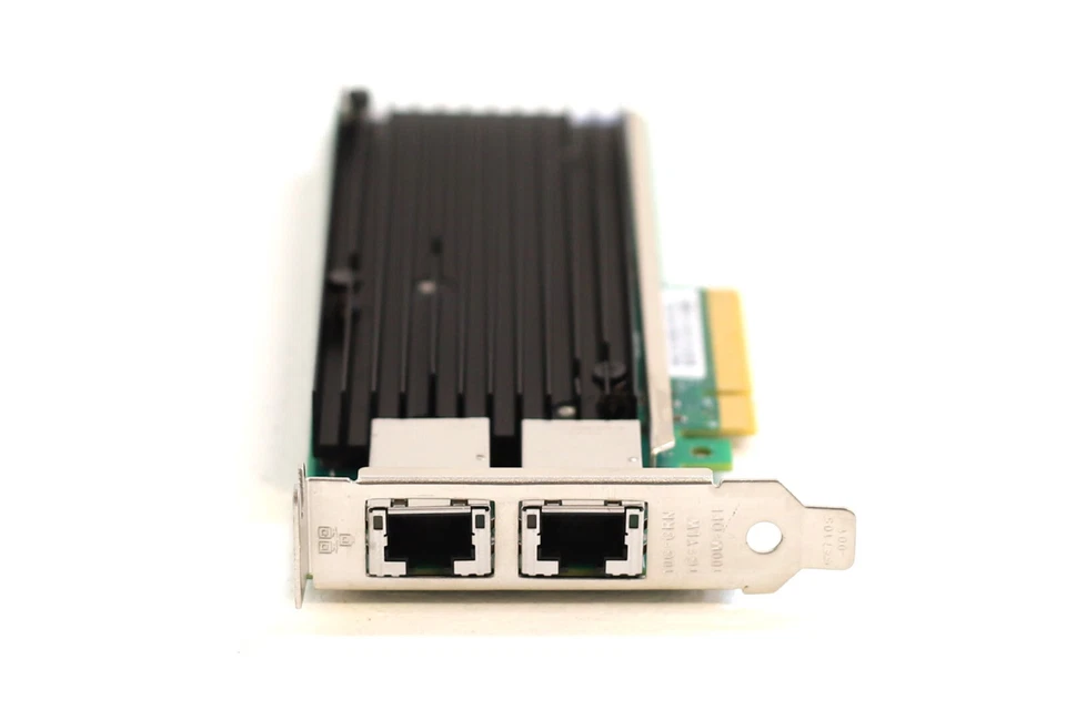 AddOn Dual-Port 10GbE PCIe Network Adapter P/N:ADD-PCIE-2RJ45-10G Tested Working - Image 3 of 4
