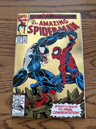 Amazing Spider-man #375 (Marvel 1993) 1st App Ann Weying (She-Venom)! VF-