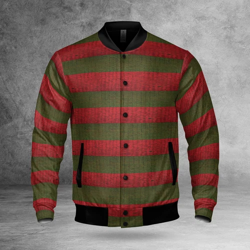 Freddy Krueger Cosplay Costume Nightmare On Elm Street Horror Jacket image 4