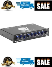 Planeta Peq10 Audio Medio Din 4 Banda Auto Ecualizador Bafle Con Adjusta