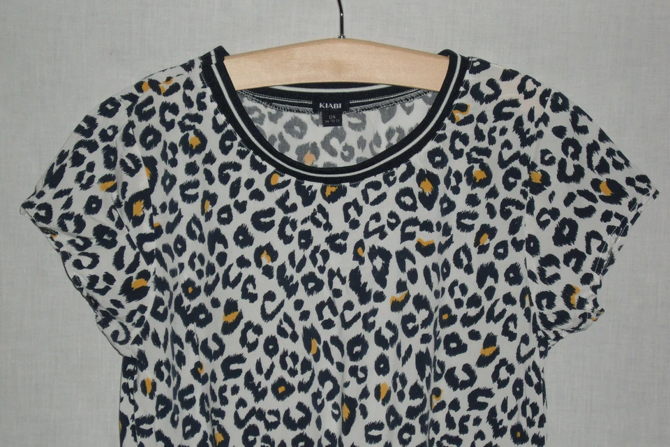 KIABI robe blanche , bleue et jaune 12 ans - Photo 2/4