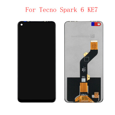 6.8'' For Tecno Spark 6 KE7 LCD Display Touch Screen Digitizer Assembly