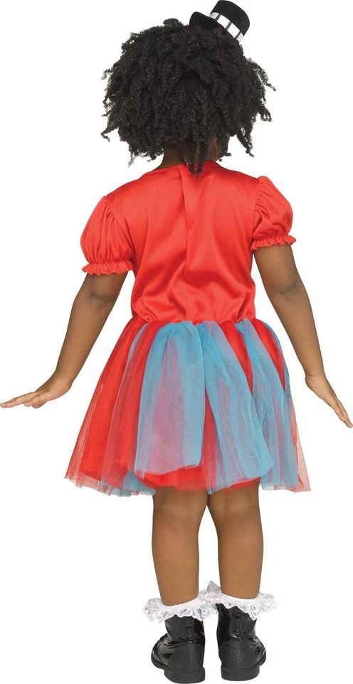 嘉年华可爱马戏团小丑幼儿服装 — 第 2/3 张图片