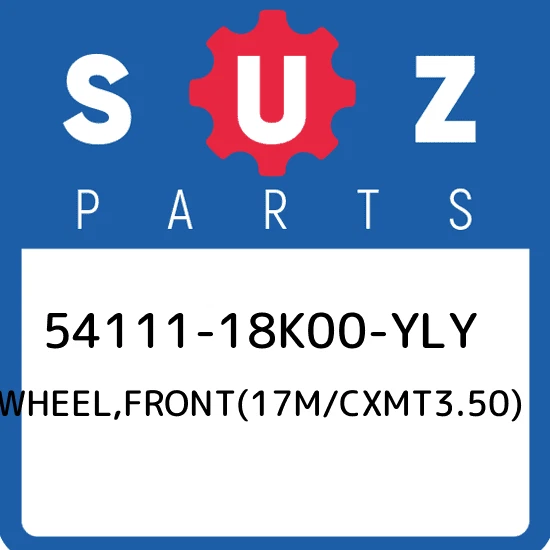 WHEEL,FRONT (17M/CXMT3.50,BLU ) *{BODY COLOR:YKV}*