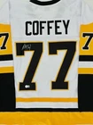 Paul Coffey Signed Penguins Jersey BAS Beckett Auto NHL HOF XL