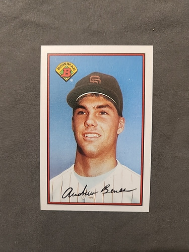 1989 Bowman - Andy Benes #448 (RC)