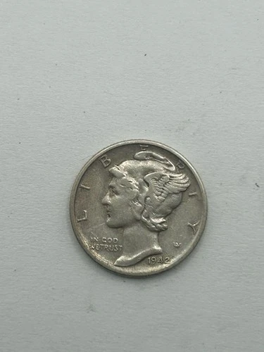 1942-S Mercury Dime — photo from the most recent tracked eBay sale