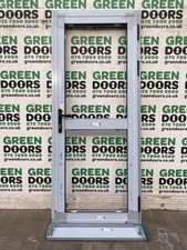 HALF PANEL BACK DOOR EXTERNAL EXTERIOR GLASS ALUMINIUM GREY BRAND NEW ALI