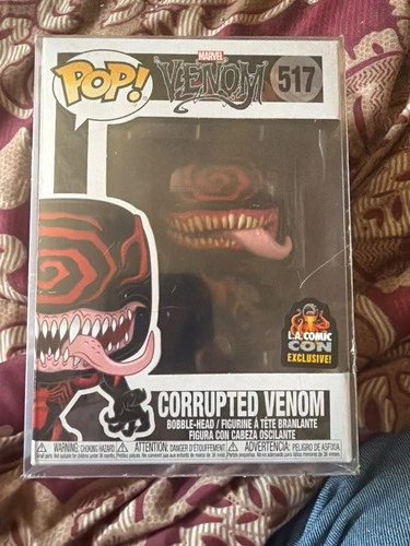 Funko Pop! Vinyl: Marvel - Corrupted Venom (Exclusive) #517 With Protector