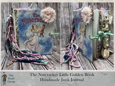 Handmade Junk Journal "The Nutcracker" Little Golden Book