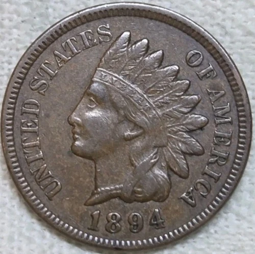 1894 Indian Cent Nice XF+. Breaking Up Sets. Free Shipping
