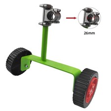 For Easy Maneuverability with Adjustable Support Wheels for Lawn Equipment