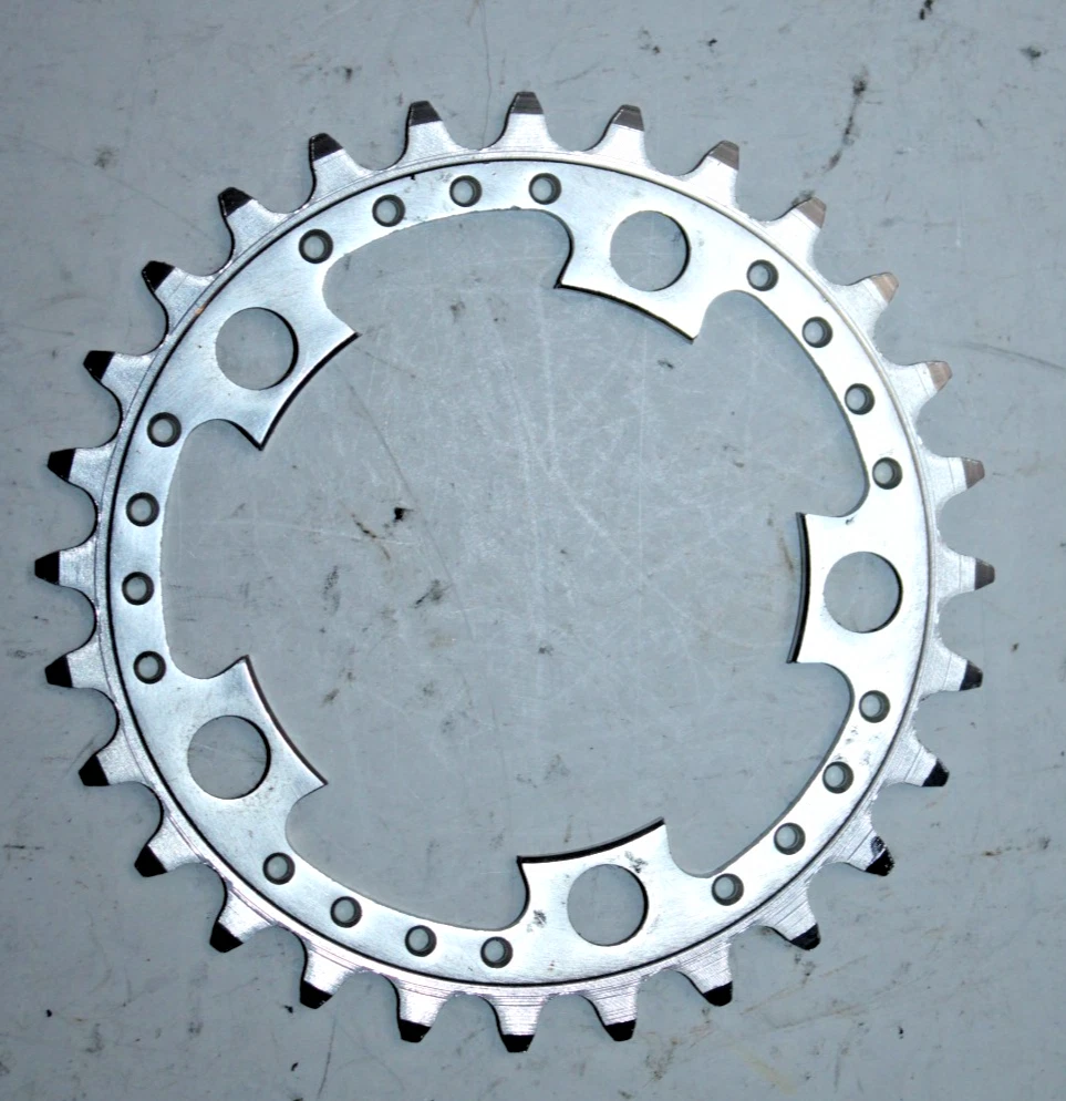 ZICRAL STRONGLIGHT チェーンリング シルバー 56T44T ZICRAL