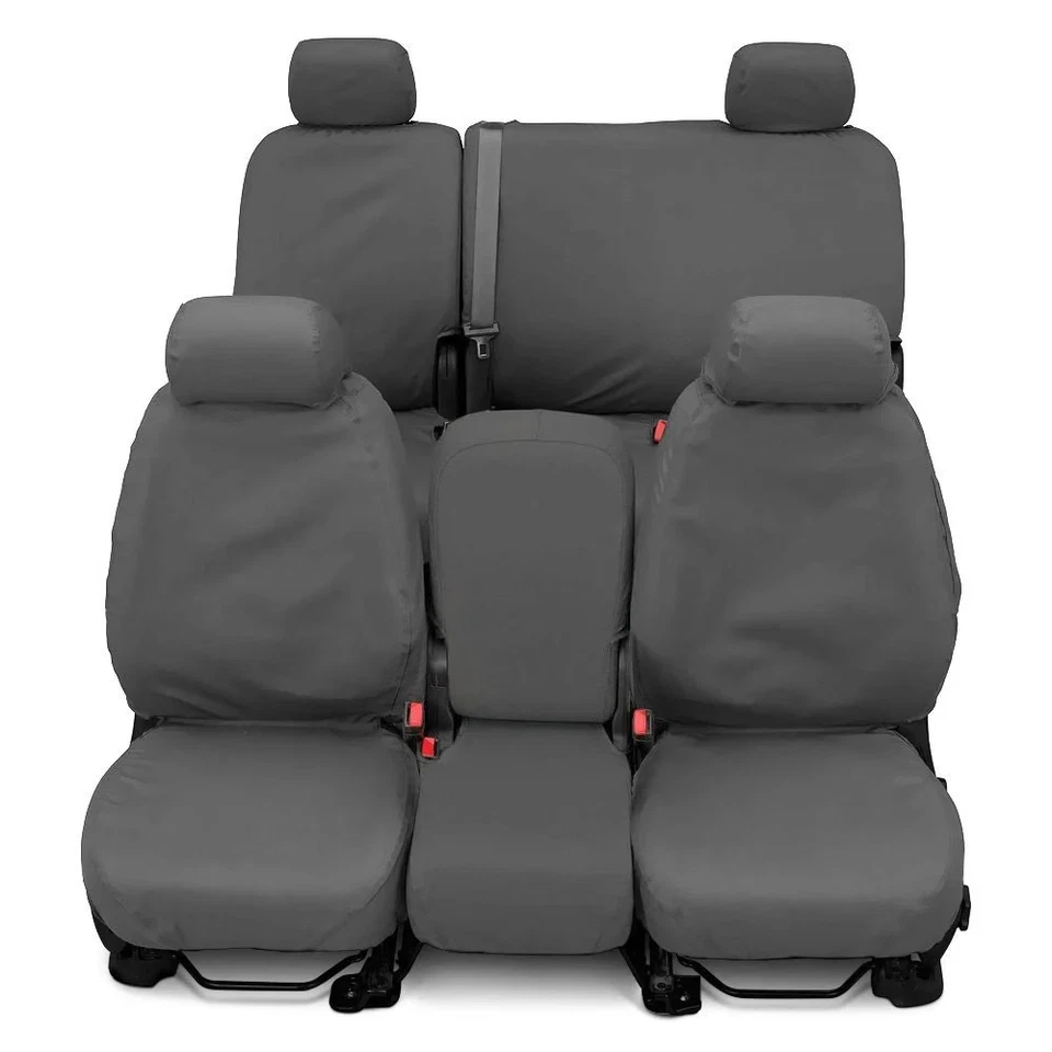 For Jeep Liberty 10-12 Seat Covers SeatSaver Waterproof Polyester 1st Row Gray Foto 2 de 4