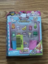 Shopkins Season 6 Chef Club 12 Pack Includes 2 Hidden Shopkins Damaged Box/New