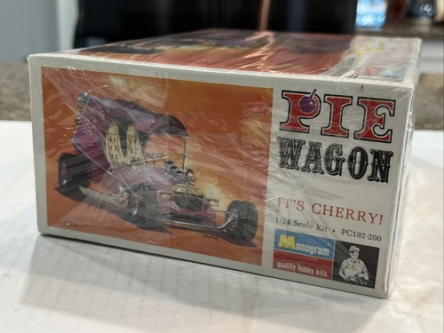MONOGRAM PIE WAGON ORIGINAL FACTORY SEALED KIT! #PC192 CIRCA 1968! VMCP! - Picture 4 of 5