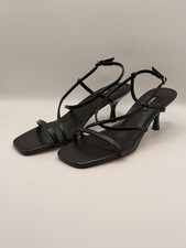 Nine West Women's Haya Strappy Square Toe Dress Sandals Sz 6.5