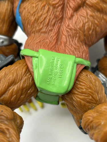 1991 Playmates TMNT Rahzar Vintage 100% Complete Ninja Turtles - Picture 7 of 7