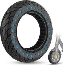 10x2.5 inches Solid Tires for Electric Scooter, Ninebot G30 60/70-6.5 BLUE