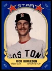 1981 Fleer Star Stickers Baseball Rick Burleson #33