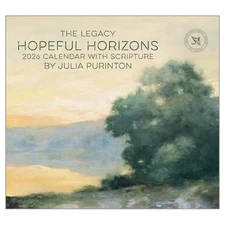 Legacy Publishing Group,  Hopeful Horizons by Julia Purinton 2026 Wall Calendar,