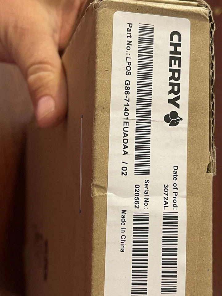 Cherry G86-71401EUADAA LPOS Wired Programable Keyboard with Touchpad SEALED - Image 3 of 4