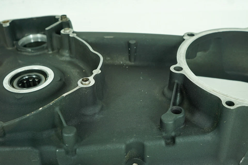 08 Harley Street Glide Touring FLHX Cubierta de embrague primaria interior negra 1401 Foto 4 de 4