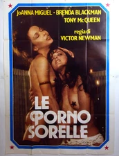 cm.140x200-IL MONDO PORNO DI DUE SORELLE-MARINA FRAJESE-EROTICO EXPLO-N74-19