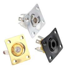 Electric Guitar Output Jack Plate Universal Rectangle for Tele Ibanez