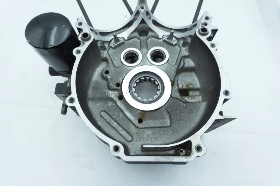 2007 Harley Touring FLHX Street Glide OEM Crankcase Shaft Engine Motor Cover Foto 2 de 4