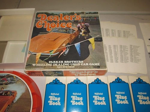 Vintage 1972 Parker Brothers Dealers Choice Board Game Complete Nice Condition
